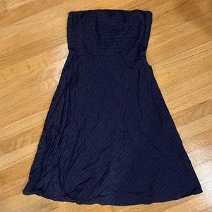 J crew strapless mini dress